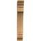 Ekena Millwork Imperial Traditional Smooth Bracket, Western Red Cedar, 3 1/2"W x 16"D x 24"H BKT04X16X24IMP01SWR - alternate 4
